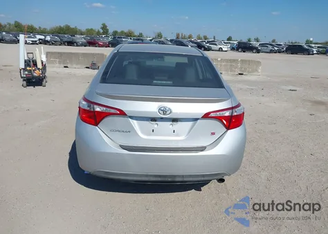 2015 Toyota Corolla S Plus from USA, damaged, VIN 5YFBURHEXFP254203
